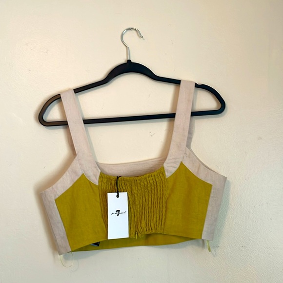Linen Crop & Mini Skirt Set - Picture 6 of 6
